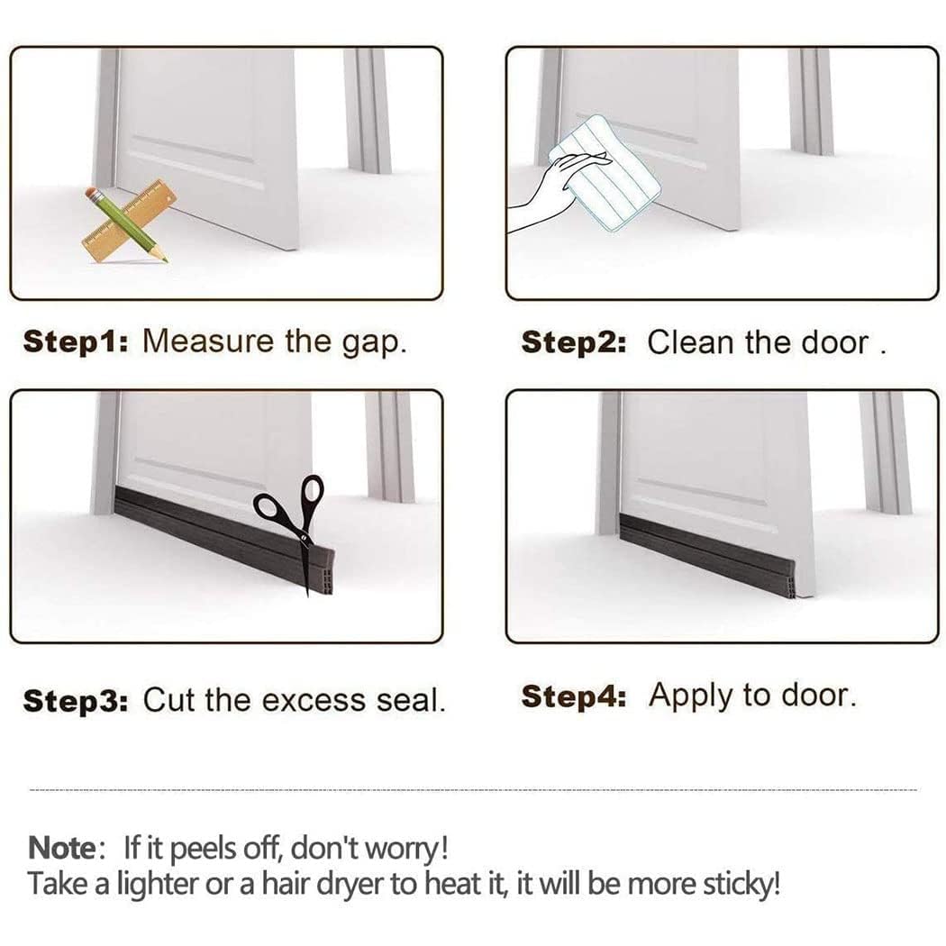 Door Bottom Sealing Strip (Buy 2 Get 2 Free)