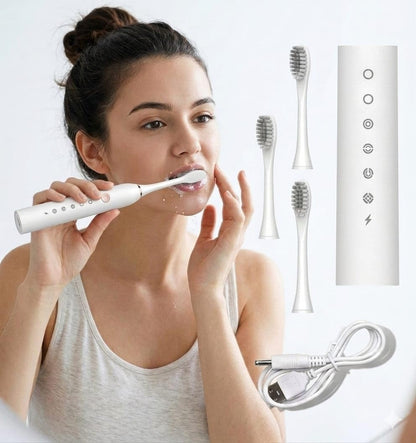 Sonic Electric Toothbrush X-3 – 5 Cleaning Modes for Plaque, Whitening & Sensitive Teeth