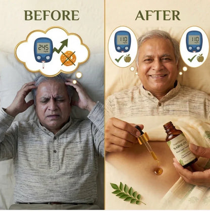 Ramban Nabhi Sugar Balance Oil (Pack of 2)