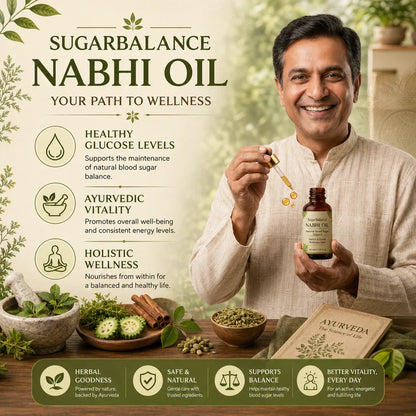 Ramban Nabhi Sugar Balance Oil (Pack of 2)
