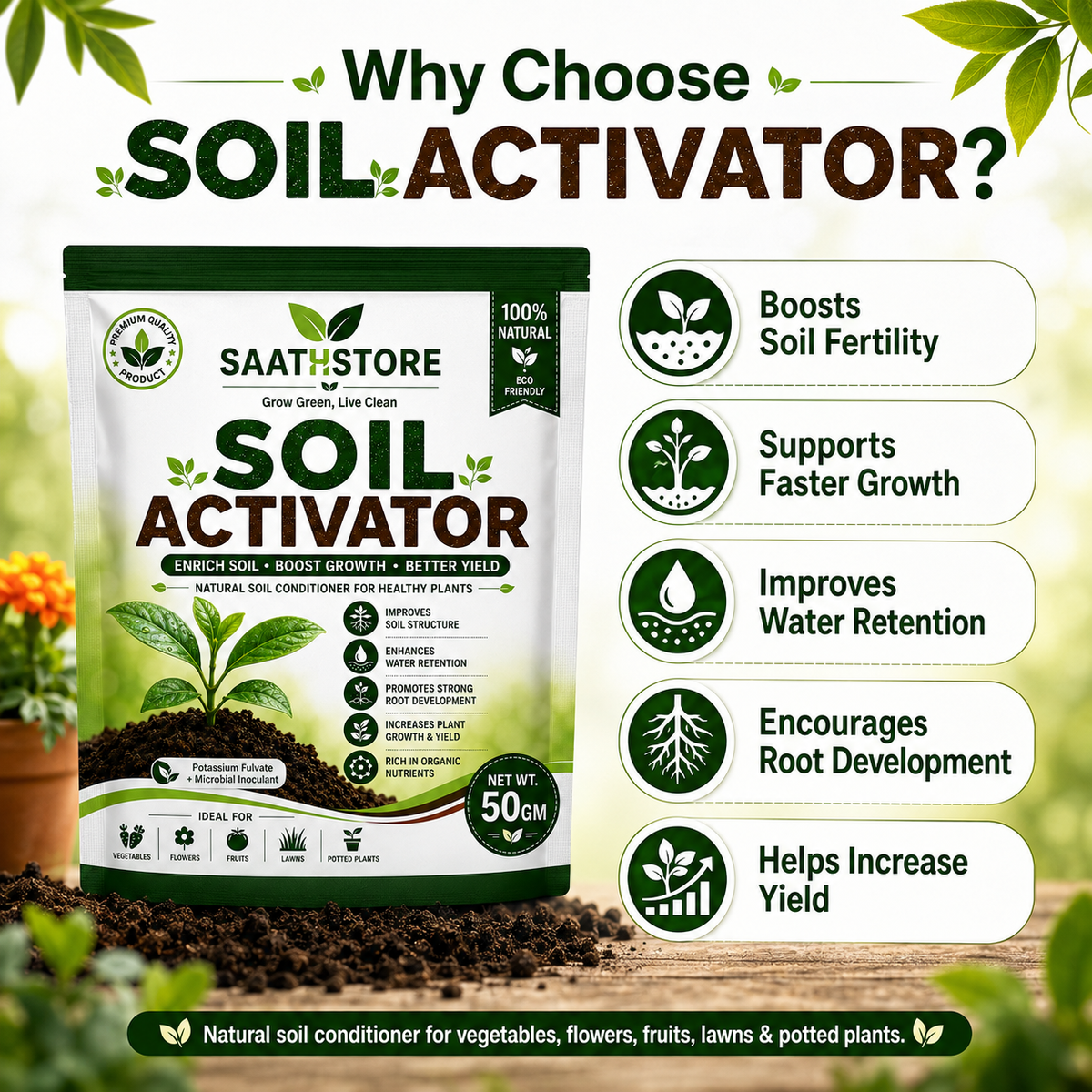 YouandMe™ Soil Activator by SaathStore