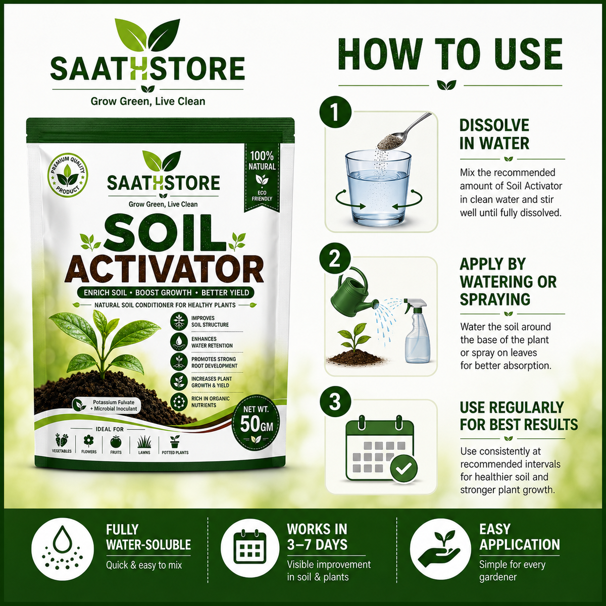 YouandMe™ Soil Activator by SaathStore
