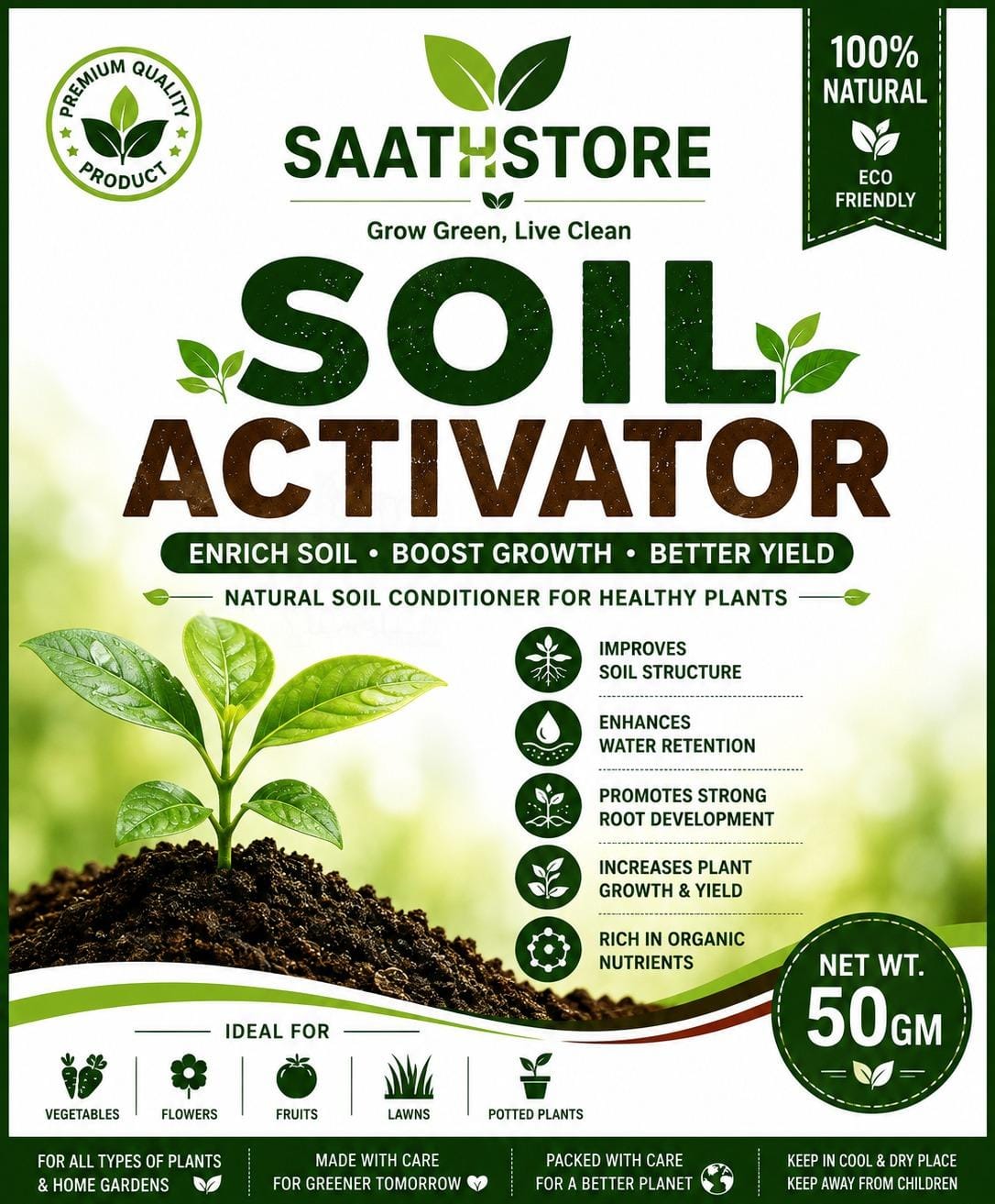 YouandMe™ Soil Activator by SaathStore