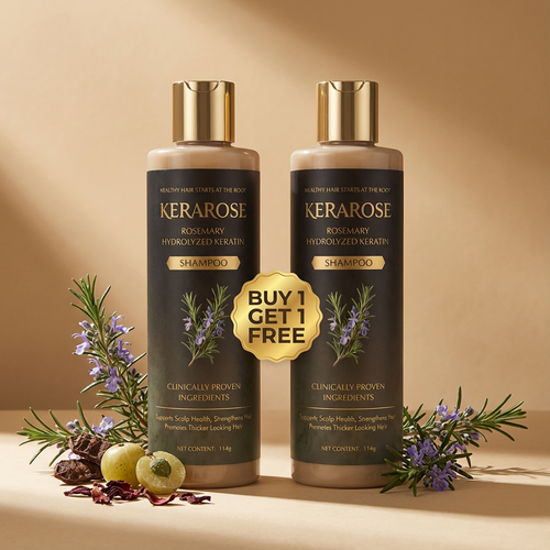 Kerarose Rosemary Shampoo For Hair Growth (Buy 1 Get 1 Free 🔥🔥)