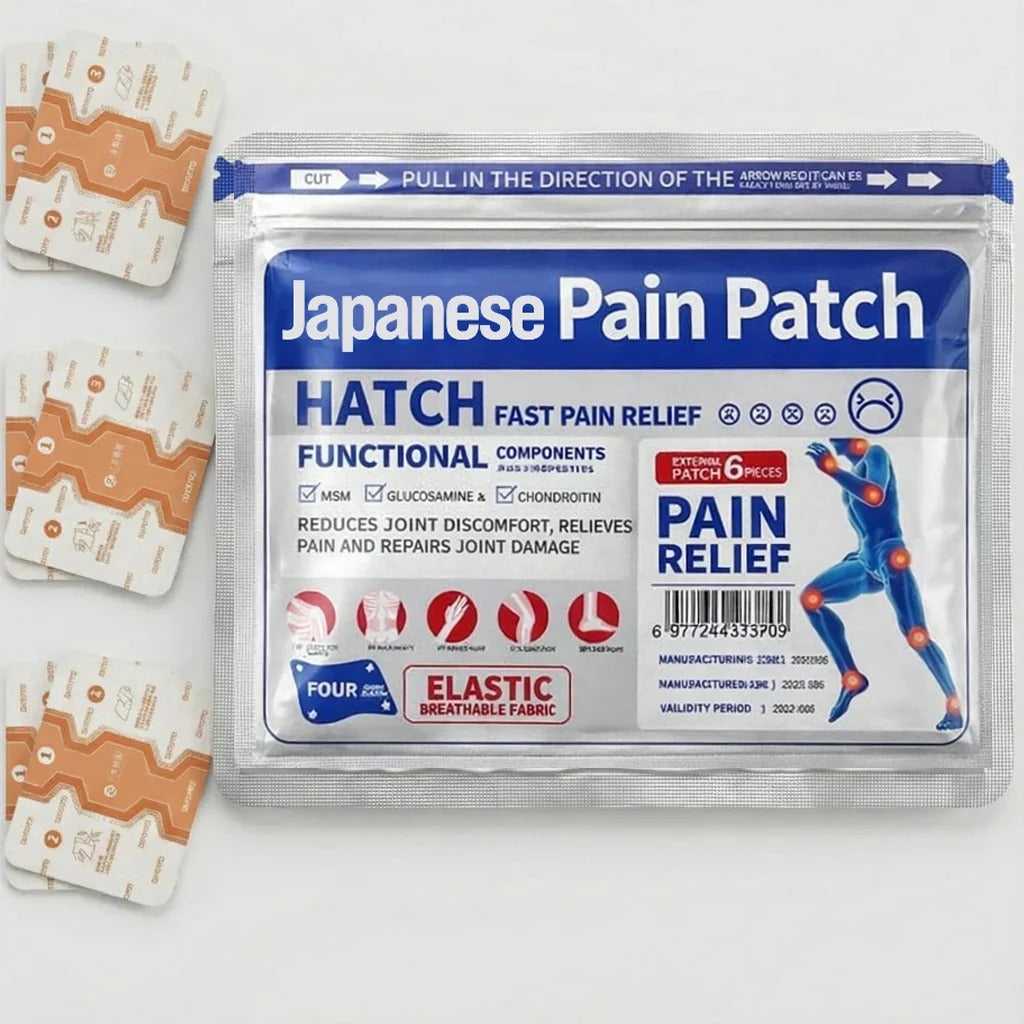 Japanese HeatRelief™ Pain Relief Heating Patches