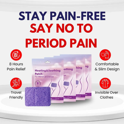 Menstrual Cramp Relief Heating Patch – 8 Hour Period Pain Warm Patch