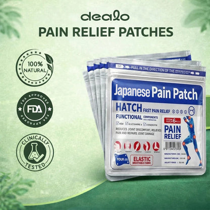 Japanese HeatRelief™ Pain Relief Heating Patches
