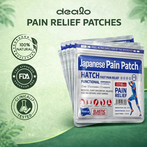 Japanese HeatRelief™ Pain Relief Heating Patches